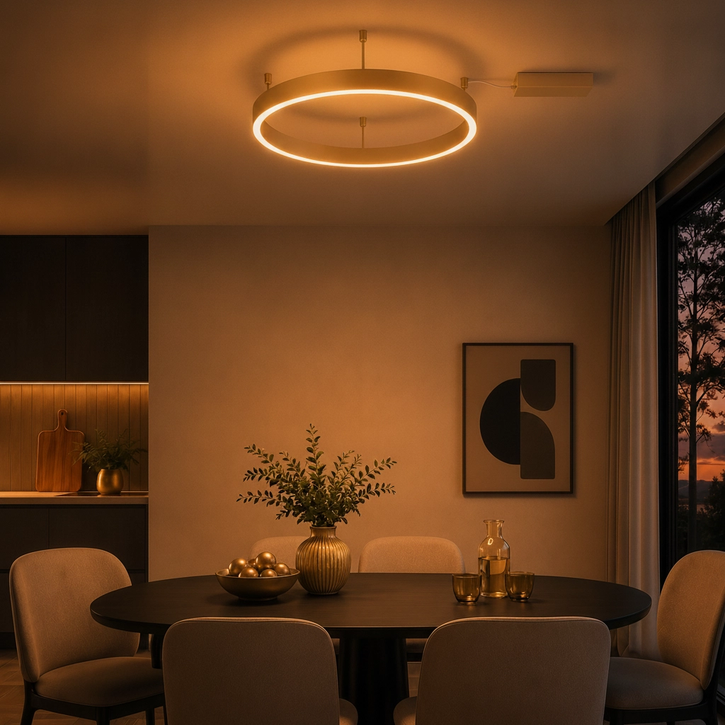 Ceiling lamp Motif gold Ø 60cm
