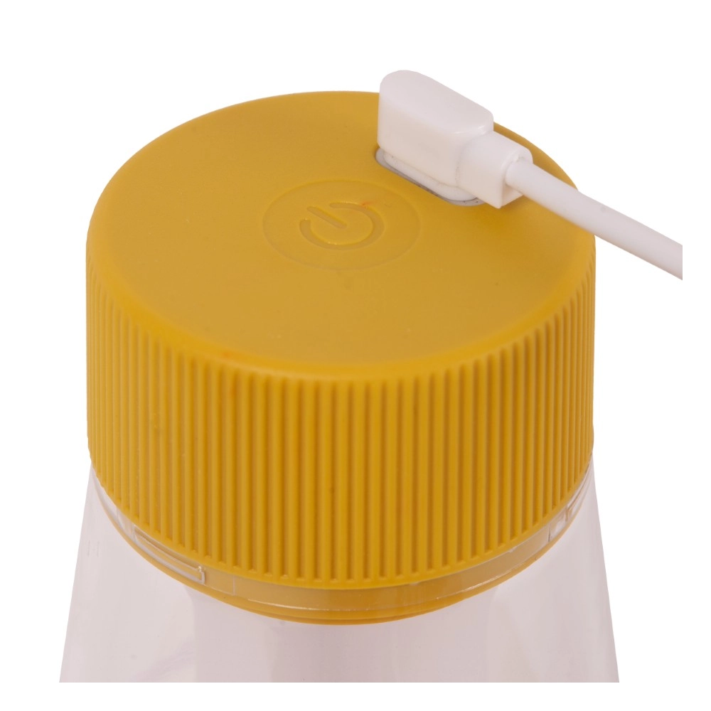 Rechargeable table lamp Lorali Ochre yellow Lucide 5411212452726