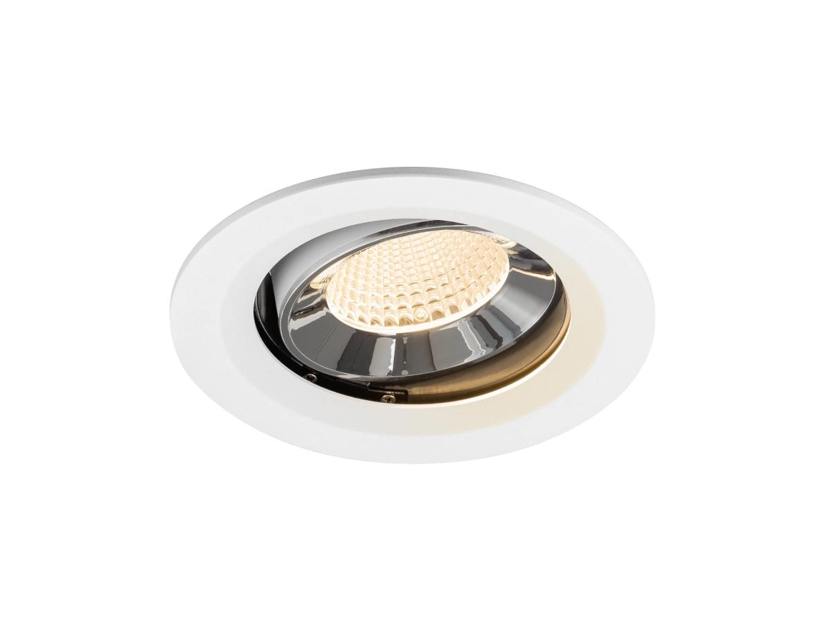 Recessed spotlight Numinos Move M white/chrome 2700K - 40deg