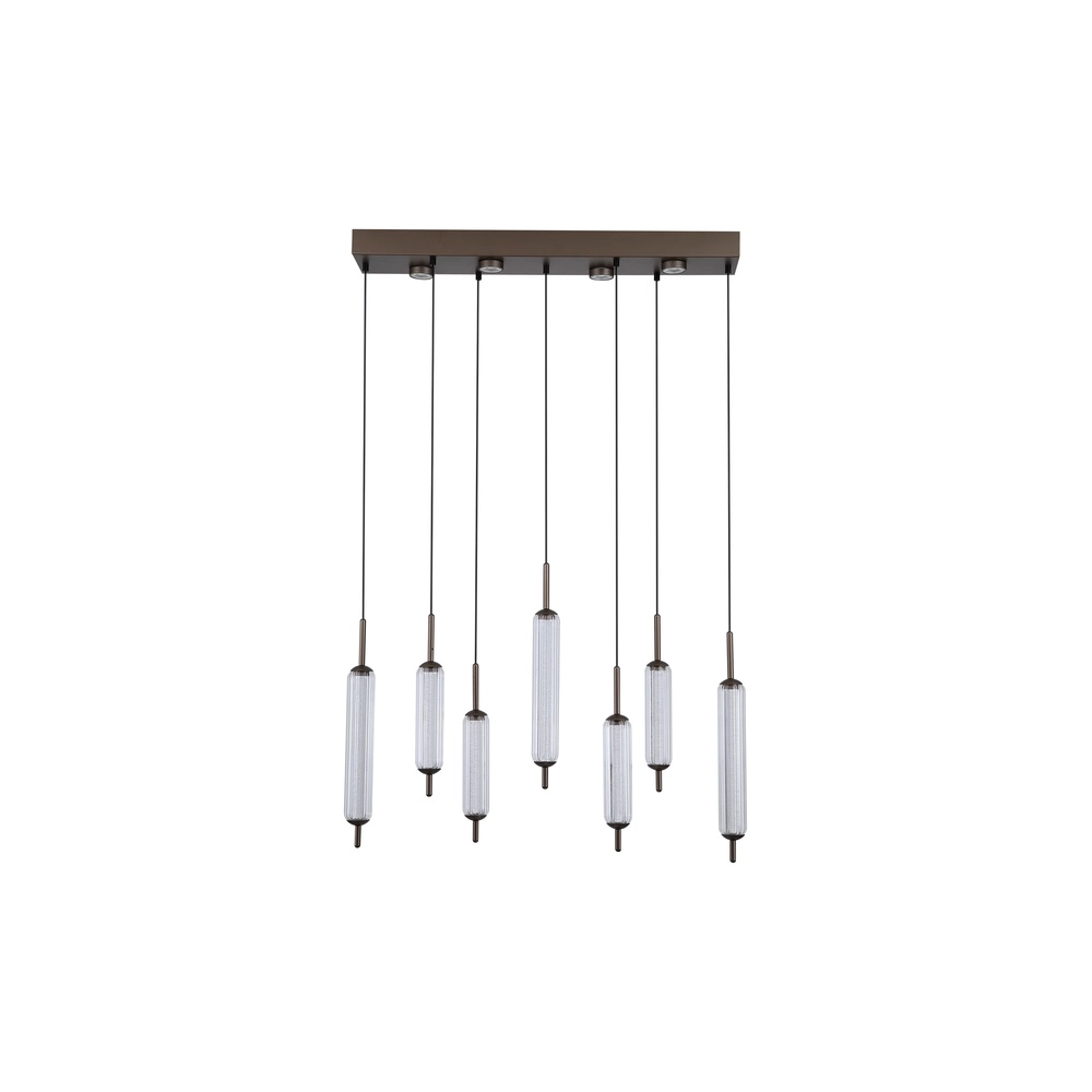 Unique pendant lamp Cattail 7-light bubble glass Searchlight 5053423301273