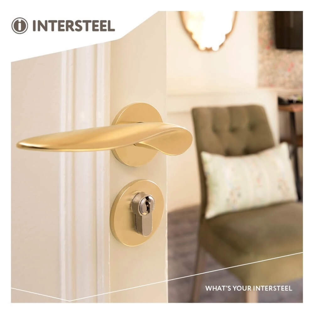 Design door handle Wind brass Olivari 8714186478356