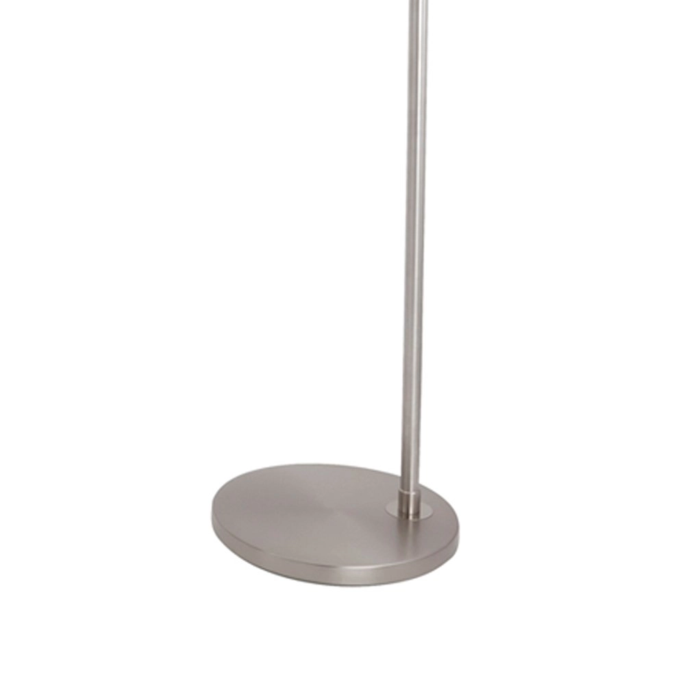 Arc lamp Stresa Stainless steel with white lampshade Steinhauer 8712746092882