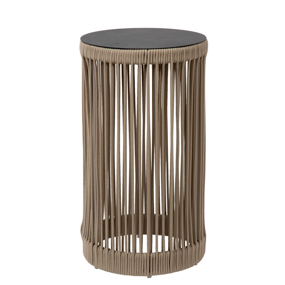 Rechargeable floor lamp Pingi taupe 61.5 x Ø 33.5cm
