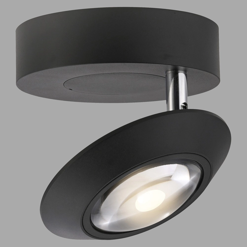 Led ceiling spot Pure Oculis black pearl