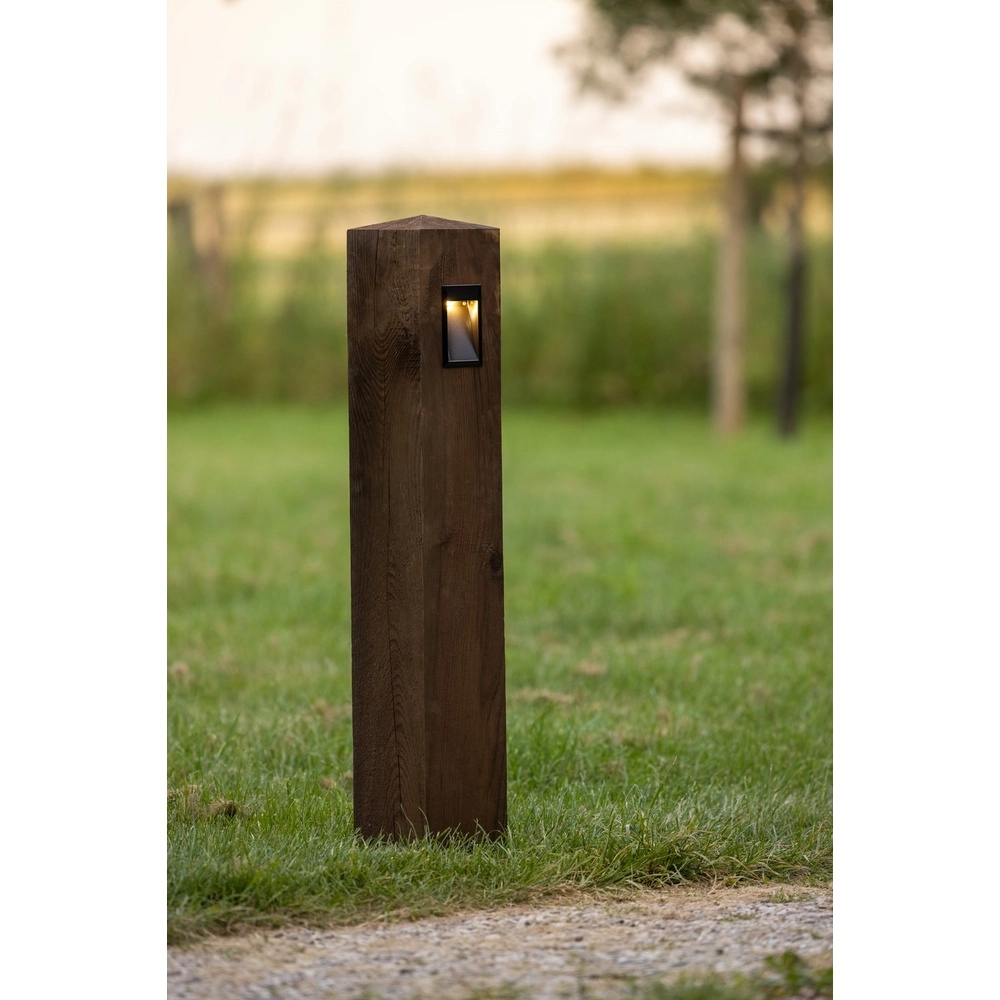 Wooden pad lamp Torre 150 Oak - 15x15x90cm - 2700K Timberlab 8716803514560