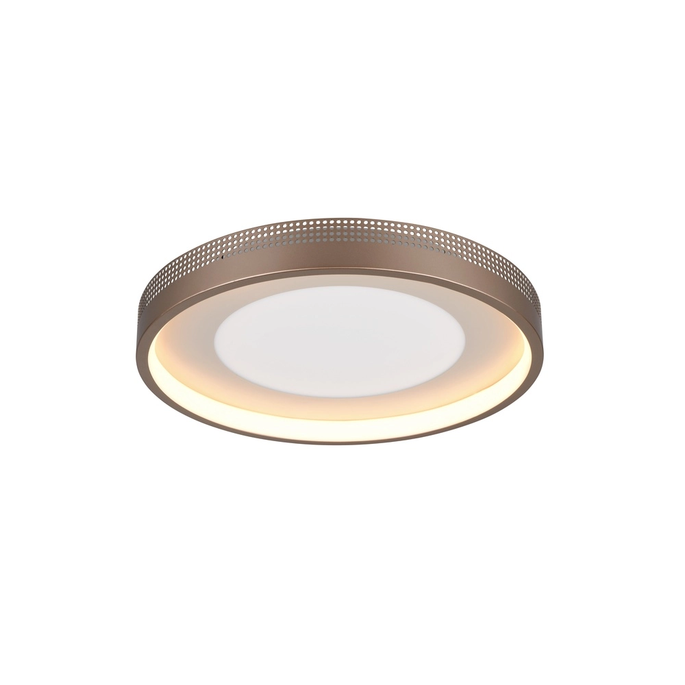 Modern ceiling lamp Solea mocha brown Trio 4017807660975