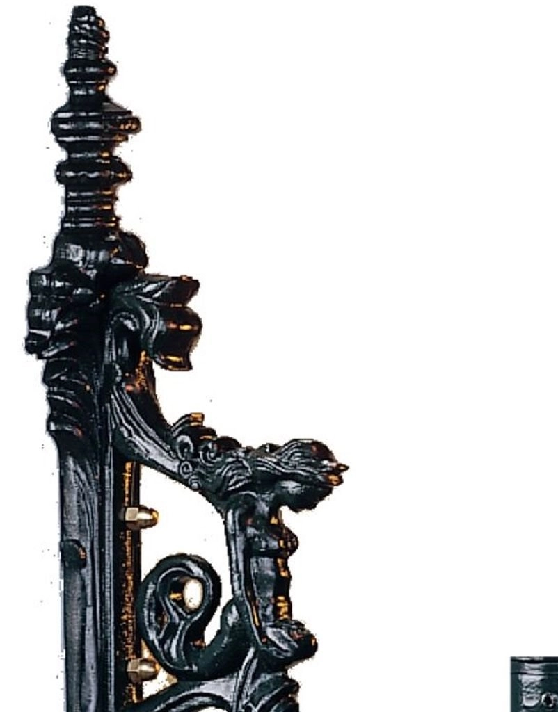 Nostalgic wall support Diana black KS Verlichting 8714732570947
