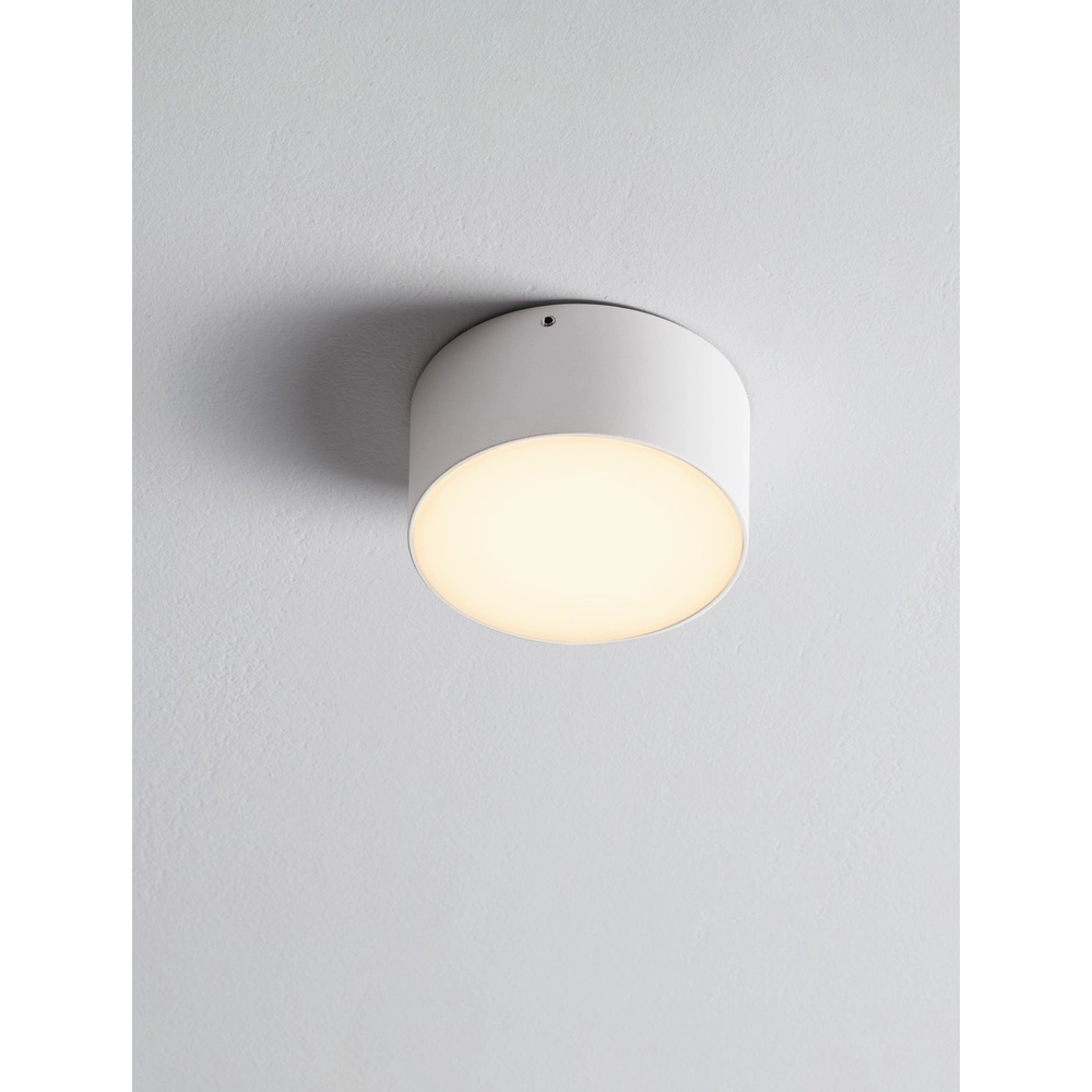 Round ceiling lamp Judi Ø 12cm white