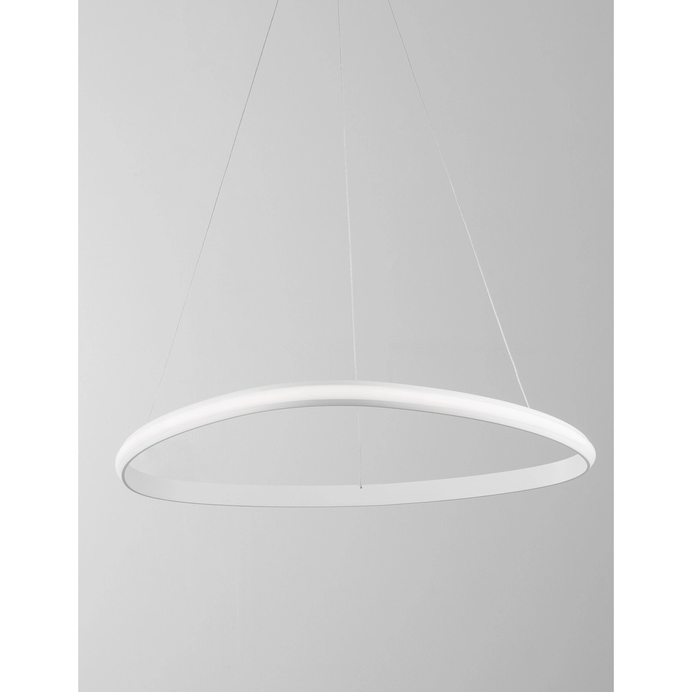 Design pendant lamp Aries white Ø 74cm