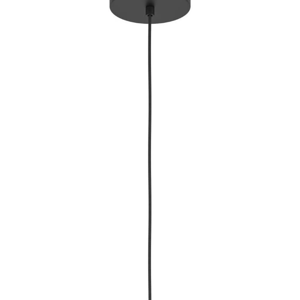 Modern black pendant lamp Razoni 1 Ø 32.5cm Eglo 9008606267958