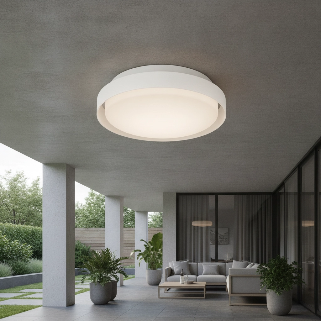 Ceiling lamp Oliver Ø 27cm white