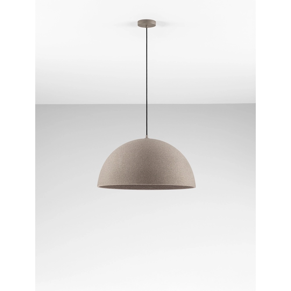 Pendant lamp Starla brown Ø 60cm Lyora 5212017476821