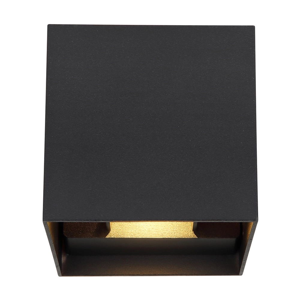 Surface-mounted spot Veronika Black Up & Down Square Globo 9007371431687