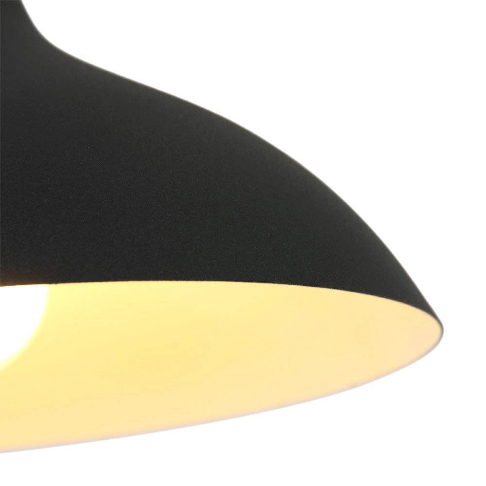Black reading lamp Kasket 50cm Steinhauer 8712746132786