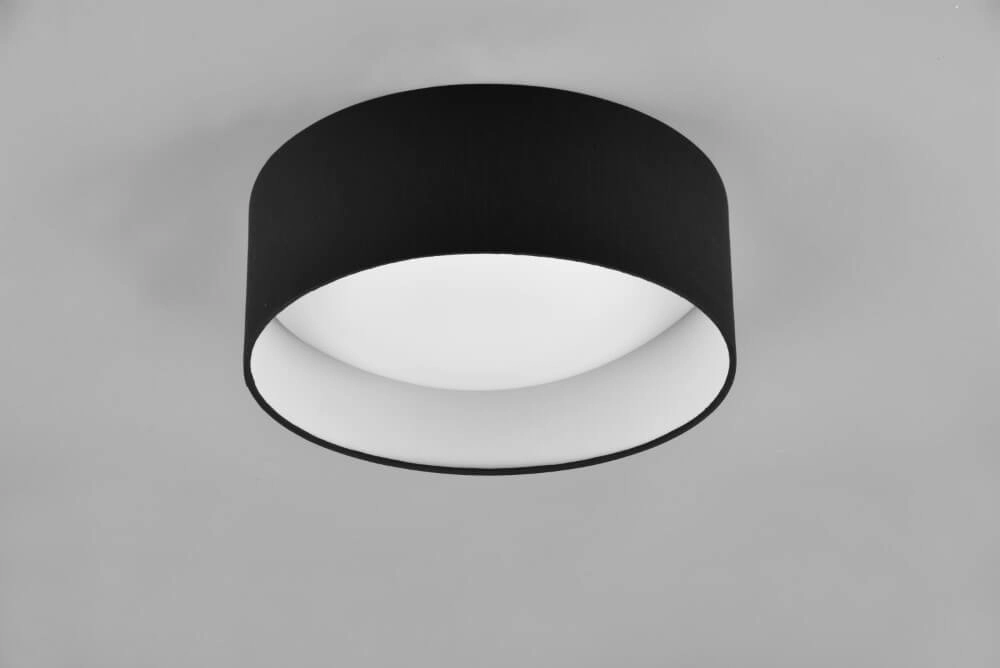Ceiling light Locarno black Trio 4017807574371