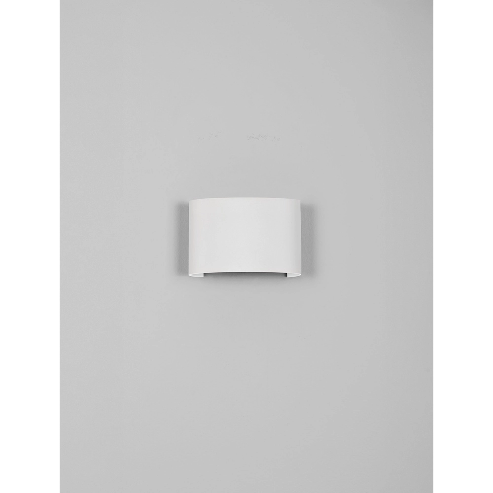 Oval wall lamp Duomo white Lyora 5212017481658