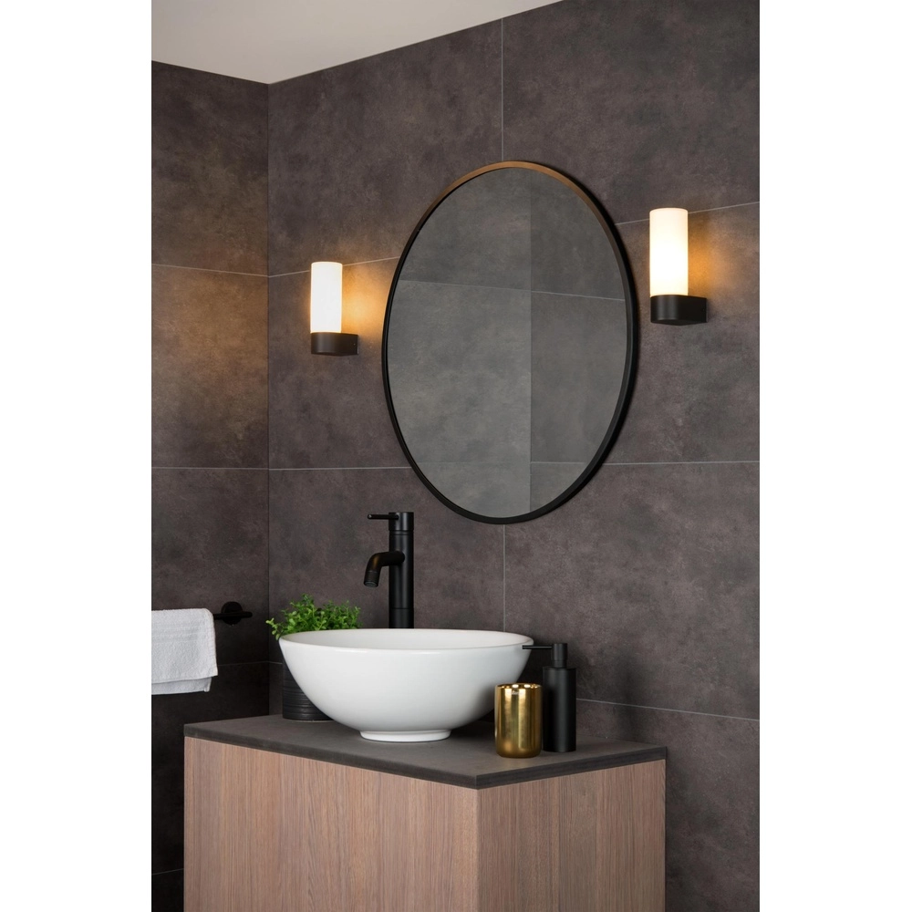 Design wall lamp Jesse only IP44 suitable for bathroom Lucide 5411212040404