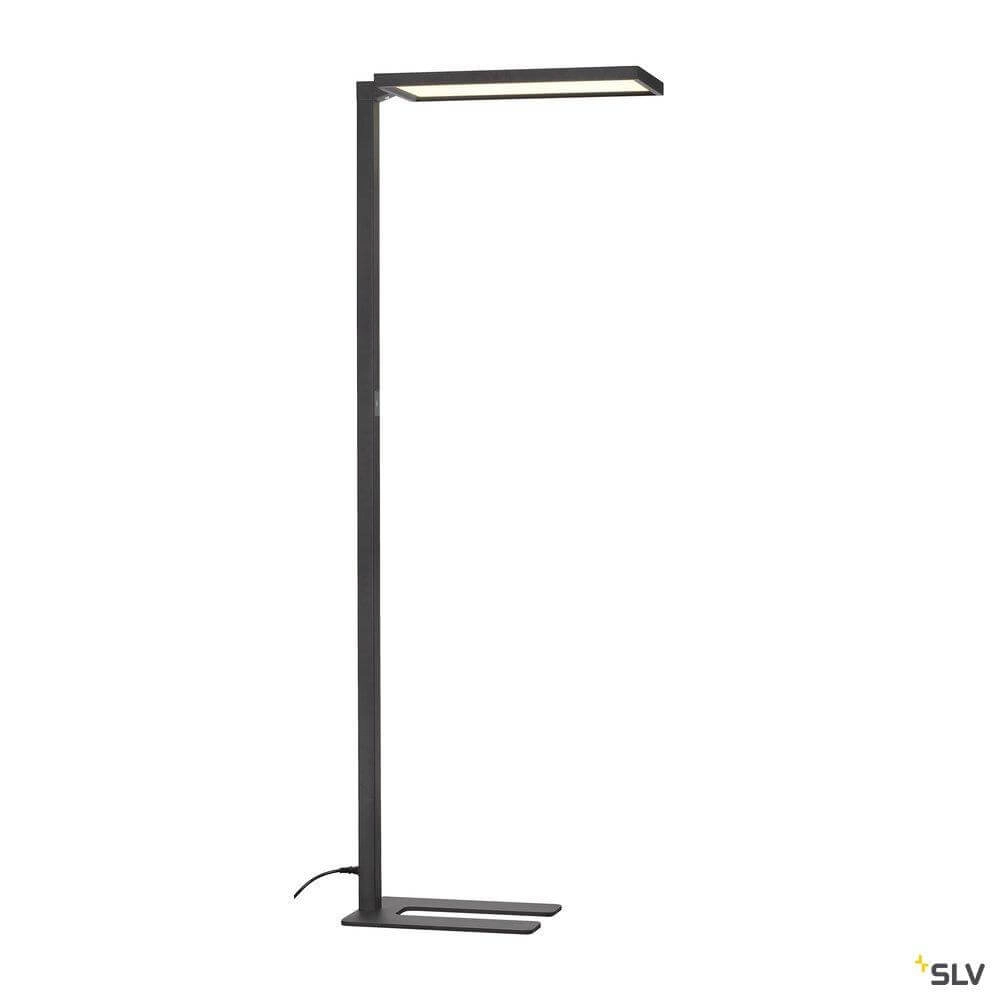LED floor lamp Worklight office 195cm black