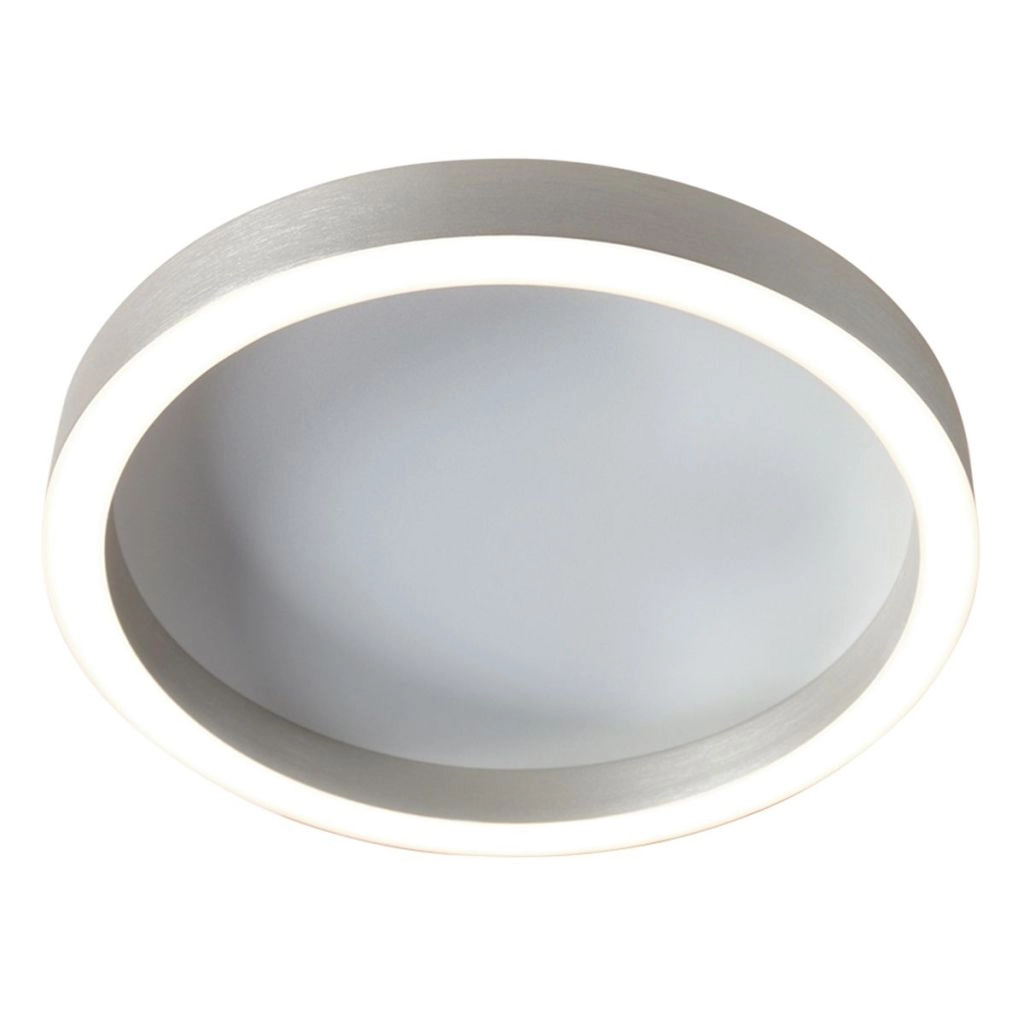 Design ceiling lamp Ringlux brushed metal Ø 40cm Steinhauer 8712746180930