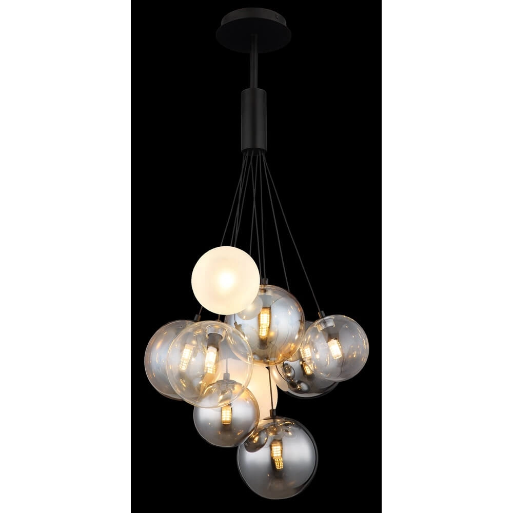 Black pendant lamp Ballgi glass Globo 9007371453160