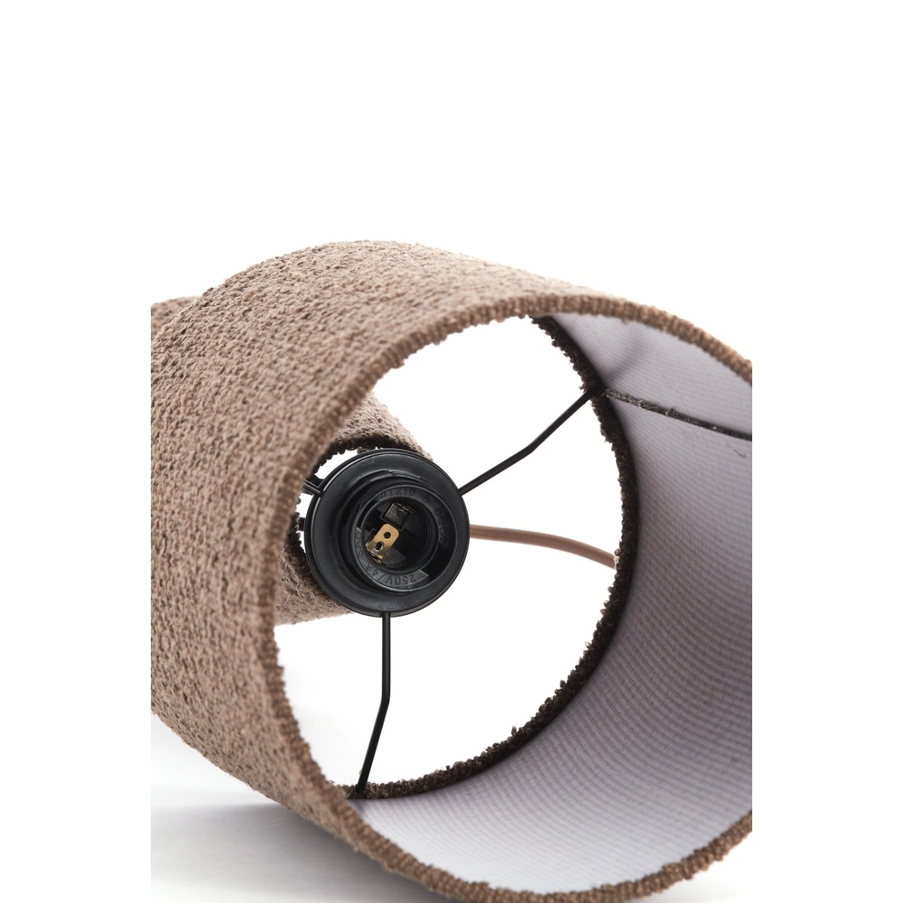 Boucle table lamp Micky 58cm - brown Light & Living 8717807782764