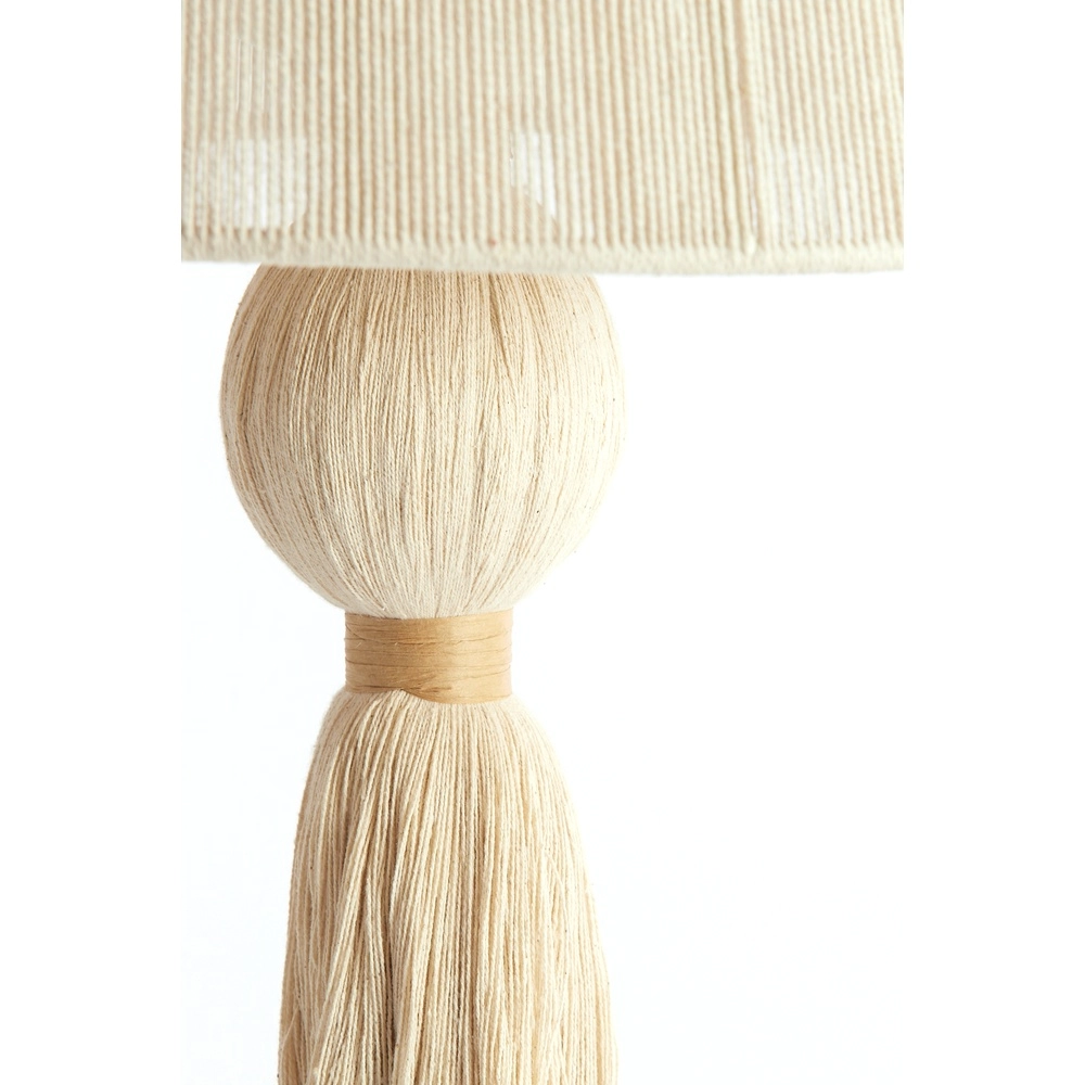 Table lamp Espino Ø 31cm - natural linen Light & Living 8717807808785