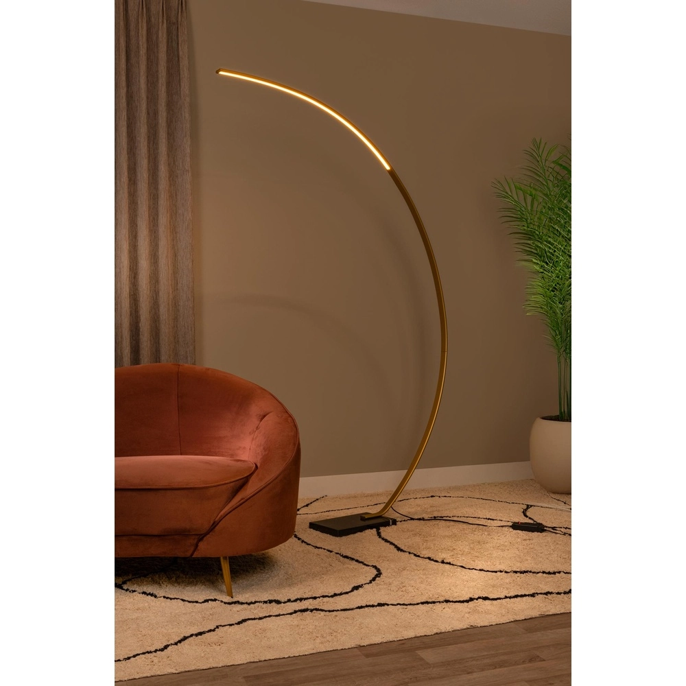 Design arc lamp Curve Gold Lucide 5411212441720