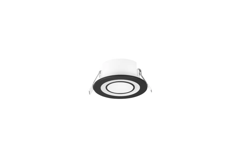Recessed lighting Core 8.2cm black Trio 4017807504132