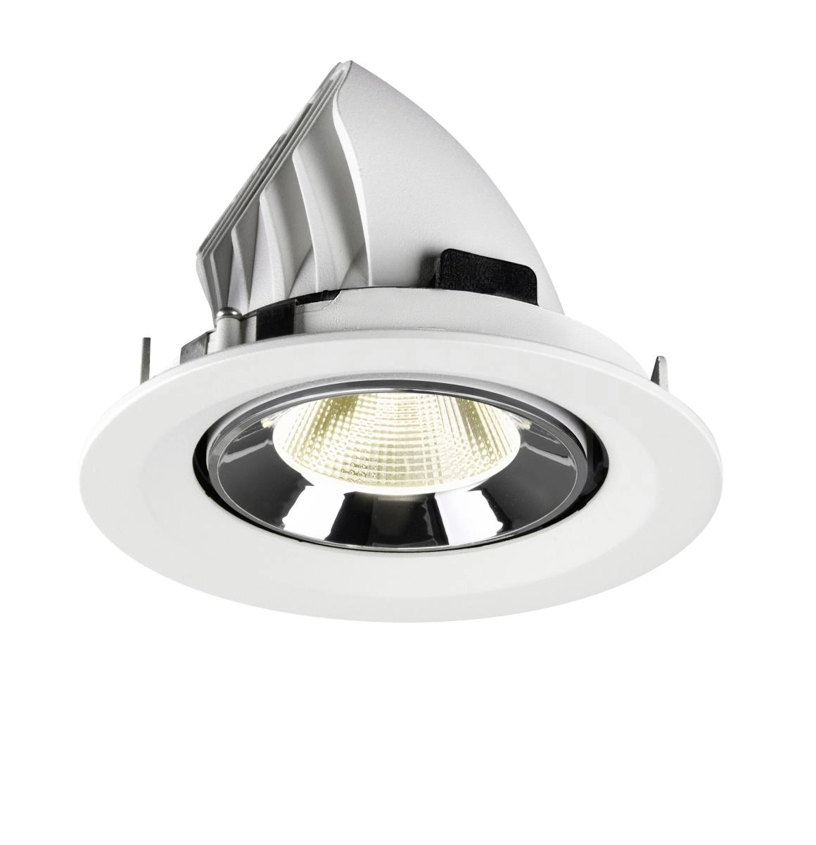 Recessed spotlight Numinos Gimble M white/chrome 4000K - 20deg SLV 4024163311663