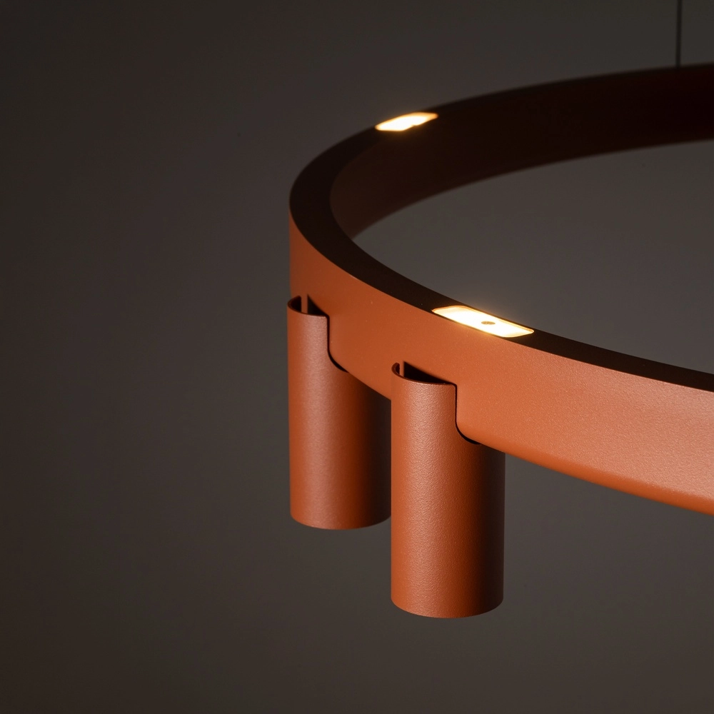 Design pendant lamp Fourty terracotta Ø 80cm