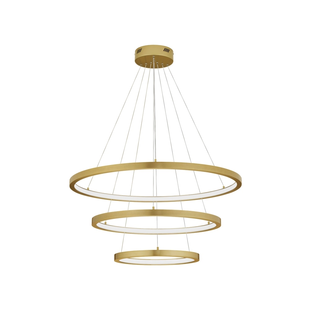 Golden pendant lamp Empatia Design Triple Lyora 5212017442734