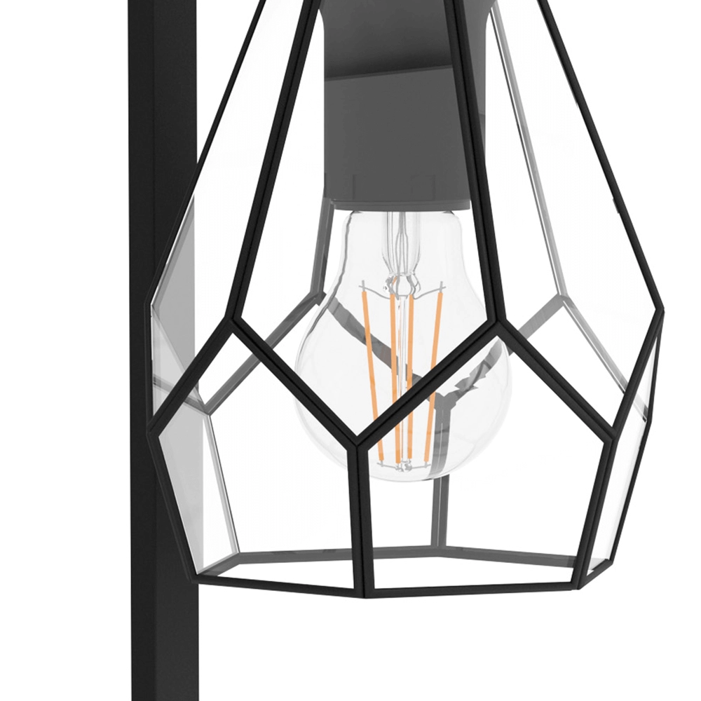 Table lamp Mardyke black with glass Eglo 9002759436469