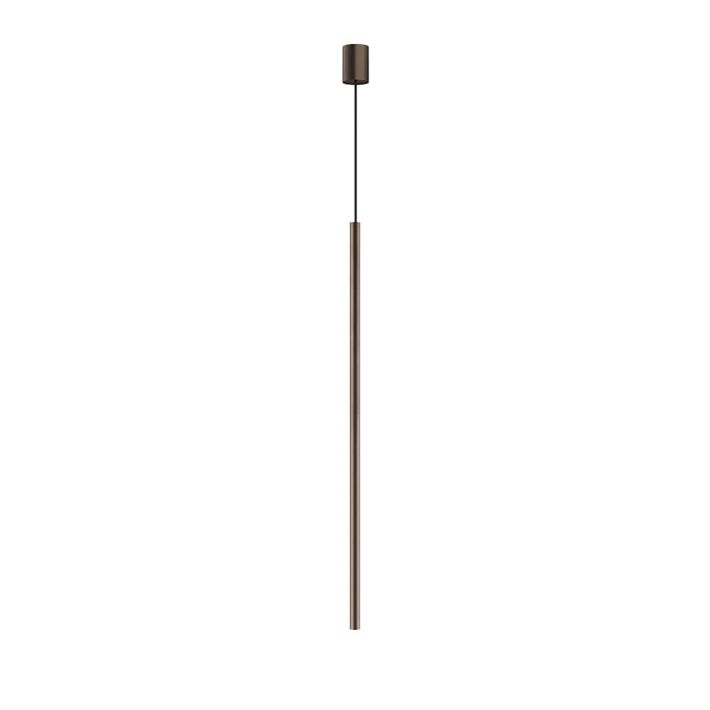 Narrow hanging lamp Laser 1000 Chocolate brown