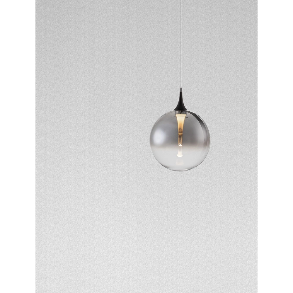 Pendant lamp Orenda Single smoke glass
