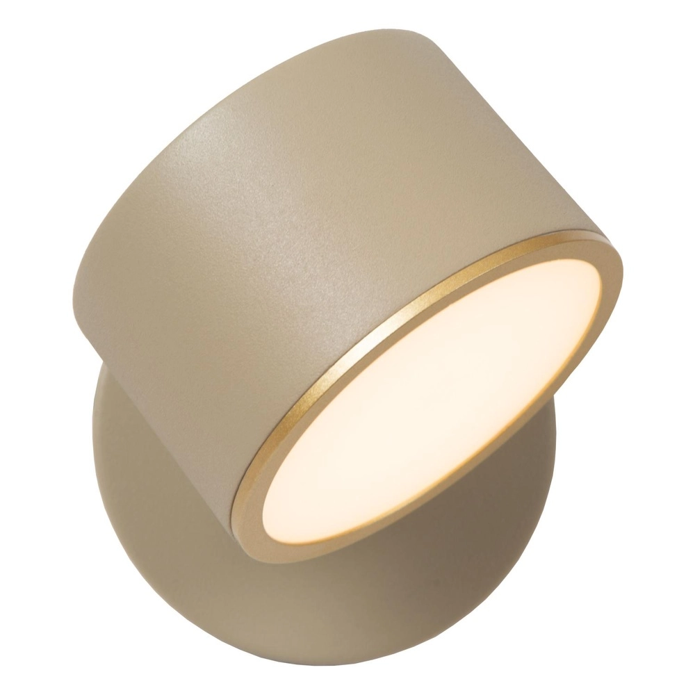 Wall lamp Gian sand brown Lucide 5411212442000