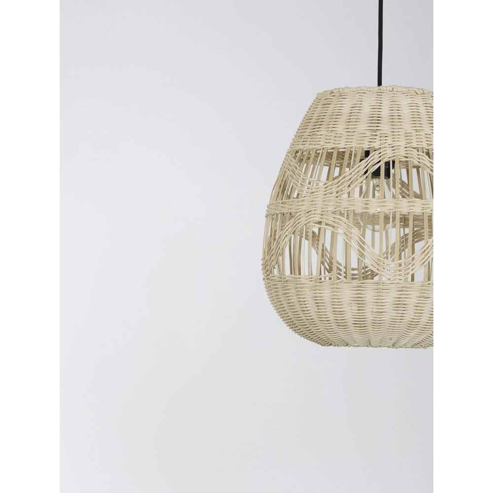 Rattan pendant lamp Marlo Ø 30cm Lyora 5212017438805