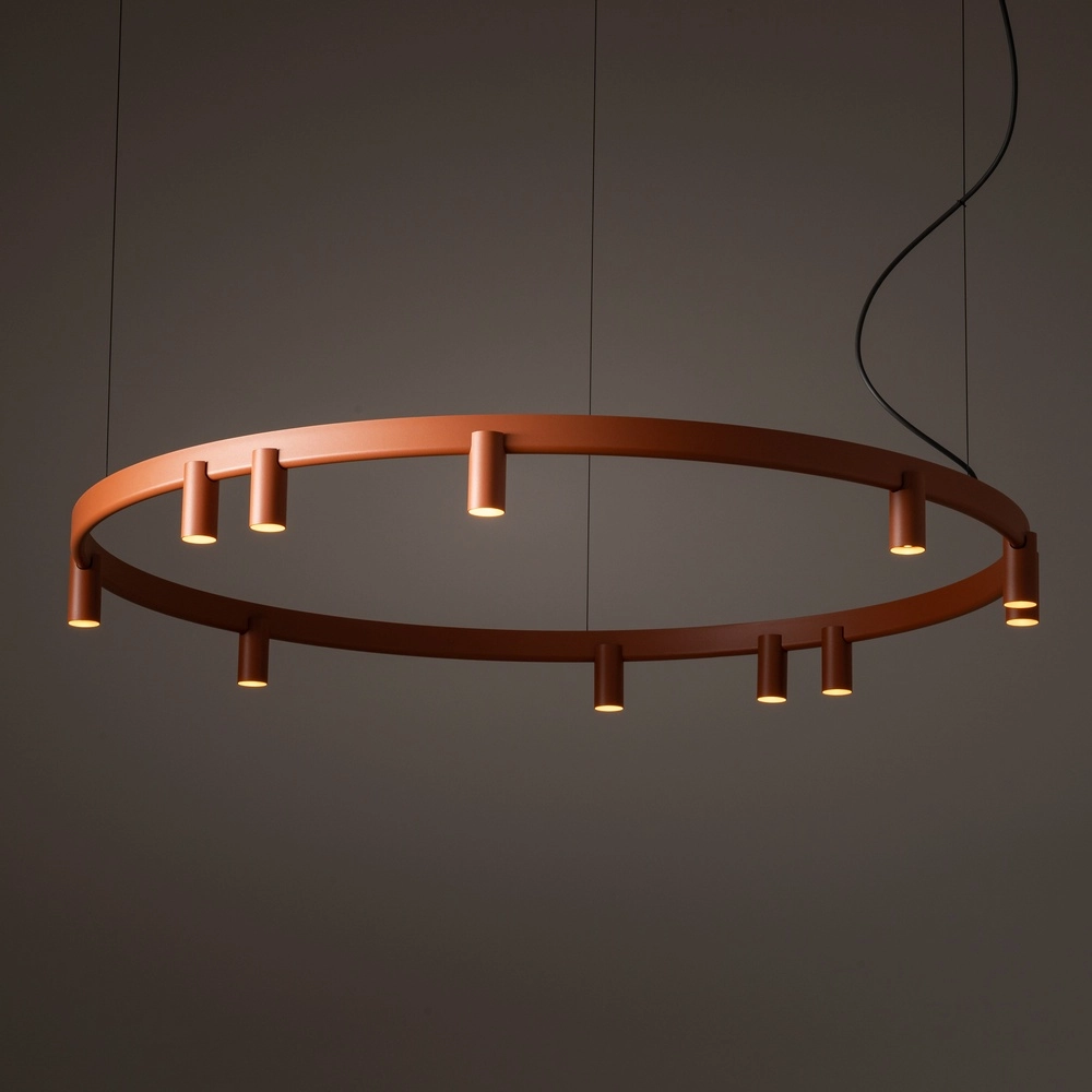 Design pendant lamp Fourty terracotta Ø 116cm