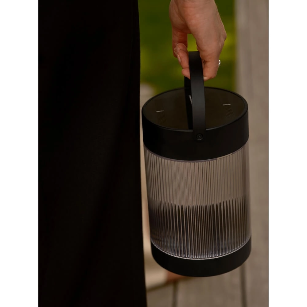 Table lamp Coupar Black Solar Nordlux 5704924023446