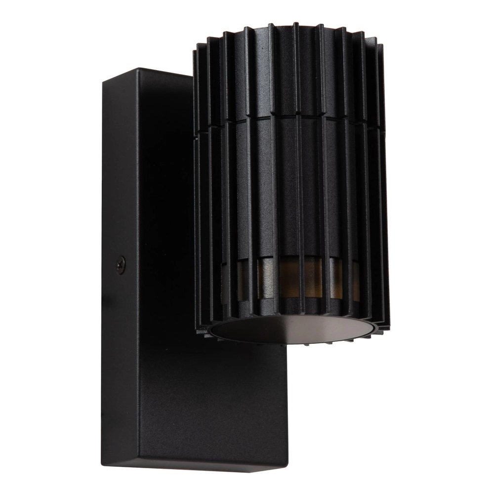 Black wall lamp Timbala single