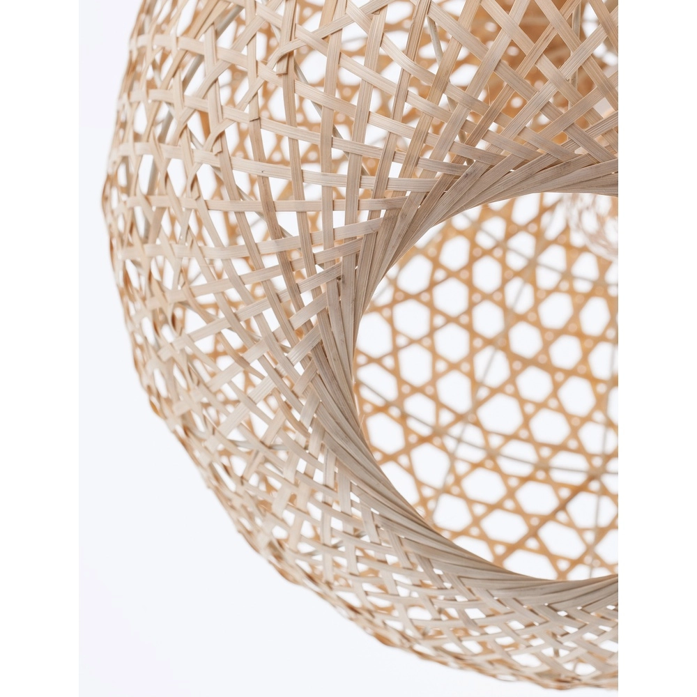 Pendant lamp Melody rattan ball Ø 40cm Lyora 5212017416629