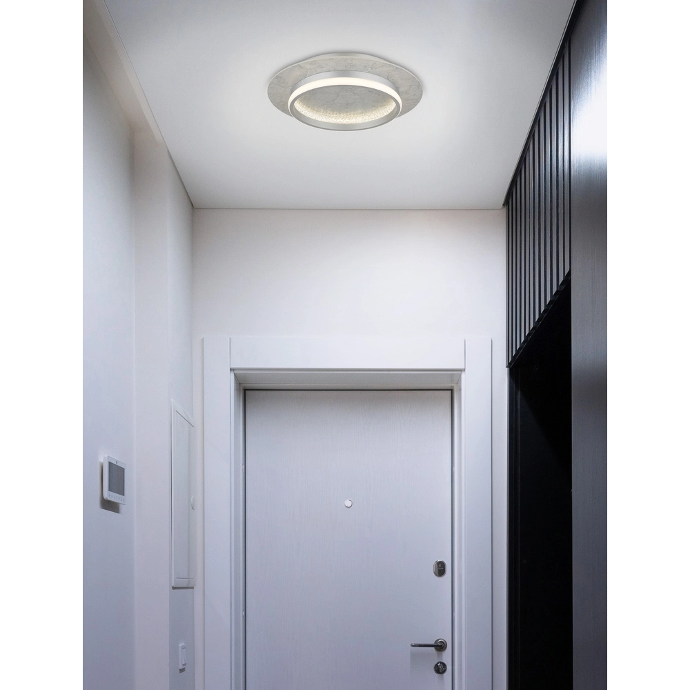Ceiling lamp Mary silver grey Globo 9007371507863
