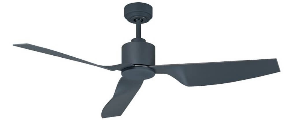 Black ceiling fan Airfusion Climate II Ø 127cm