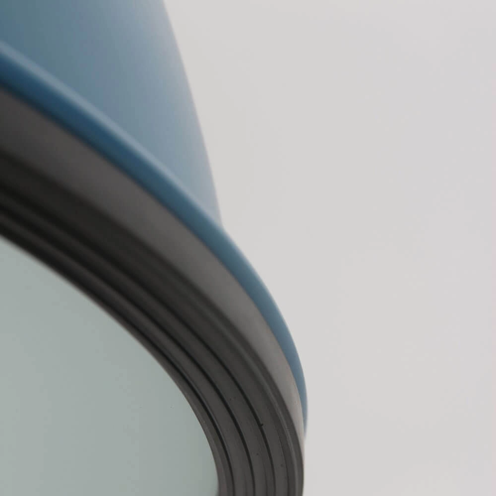Pendant lamp Bikkel blue with metallic gray Steinhauer 8712746105162