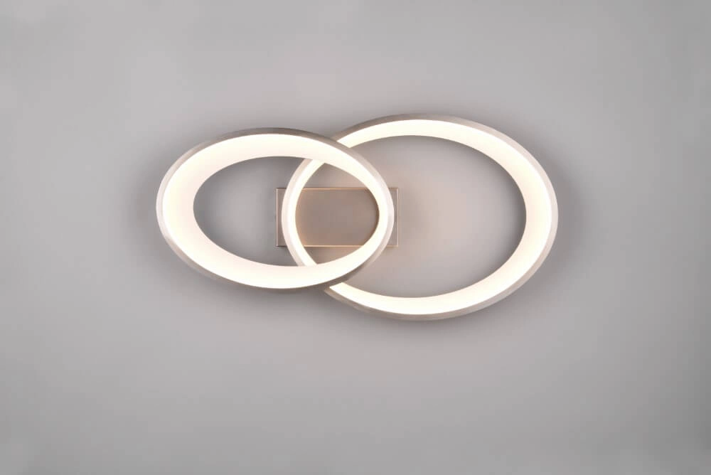 Ceiling lamp Malaga nickel Trio 4017807576948