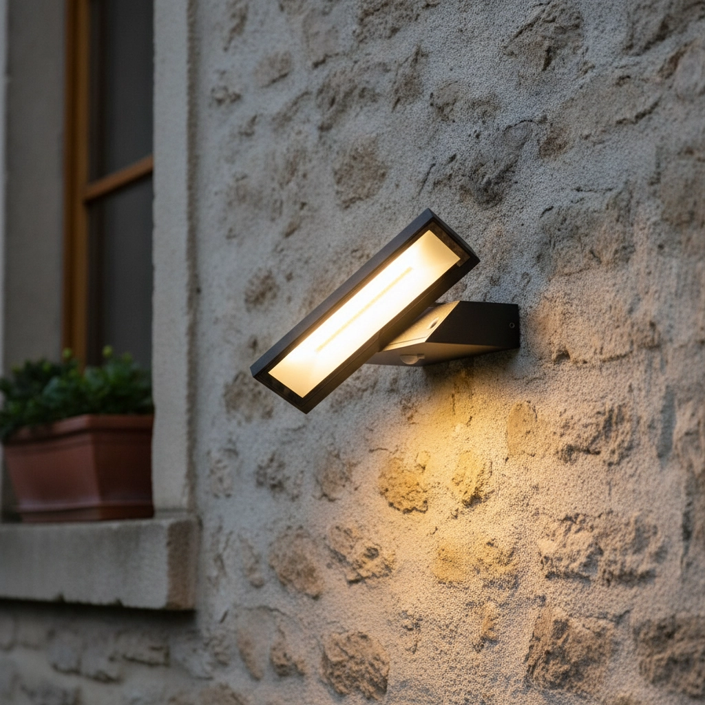 Solar wall lamp Prim anthracite