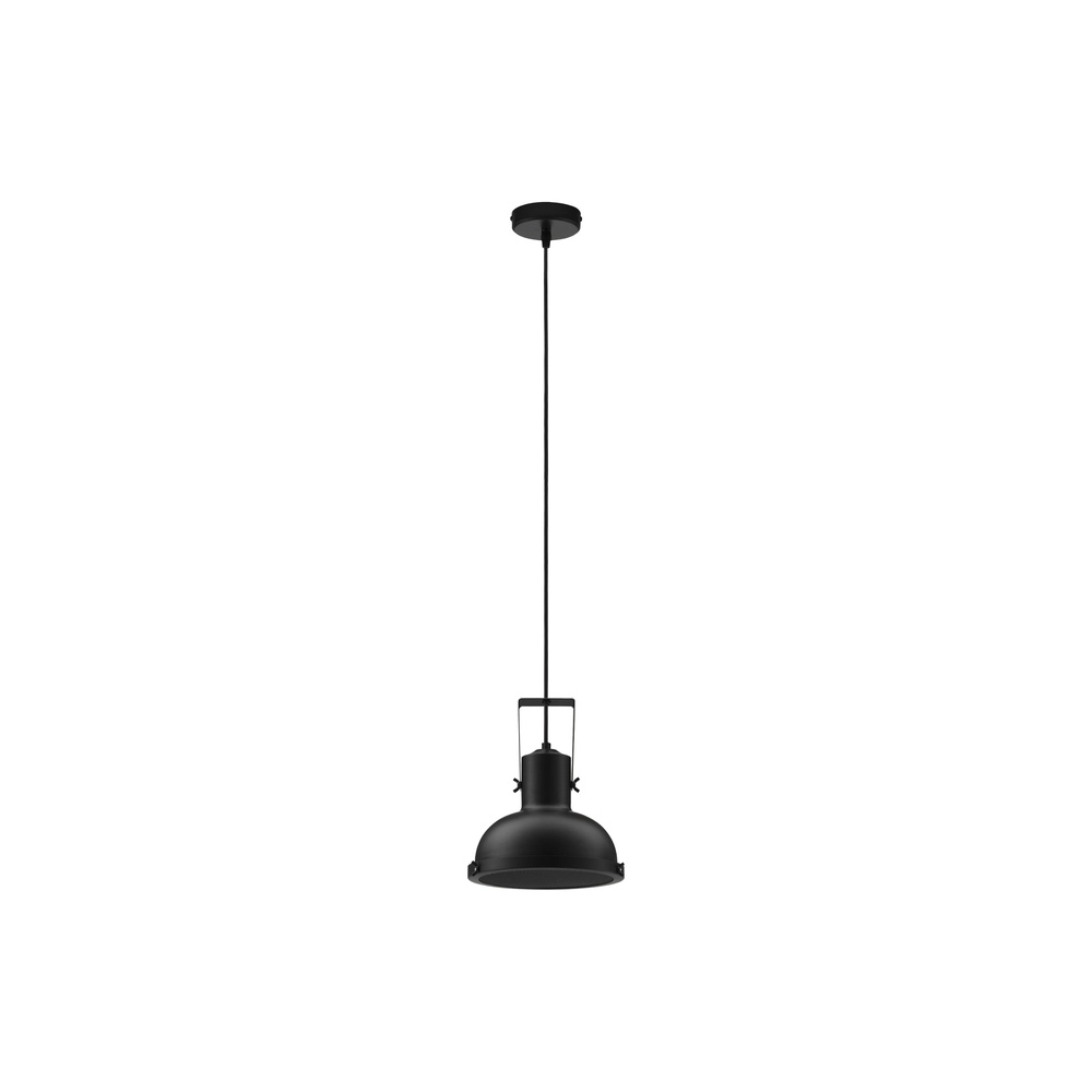Pendant lamp Ruvi 1-light black Lyora 5212017446329