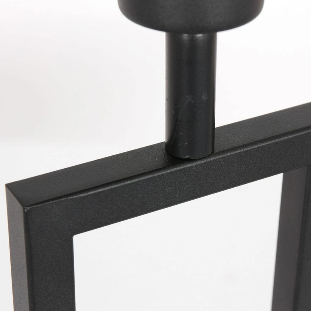 Black table lamp Stang with cork cap Ø30cm Steinhauer 8712746180602