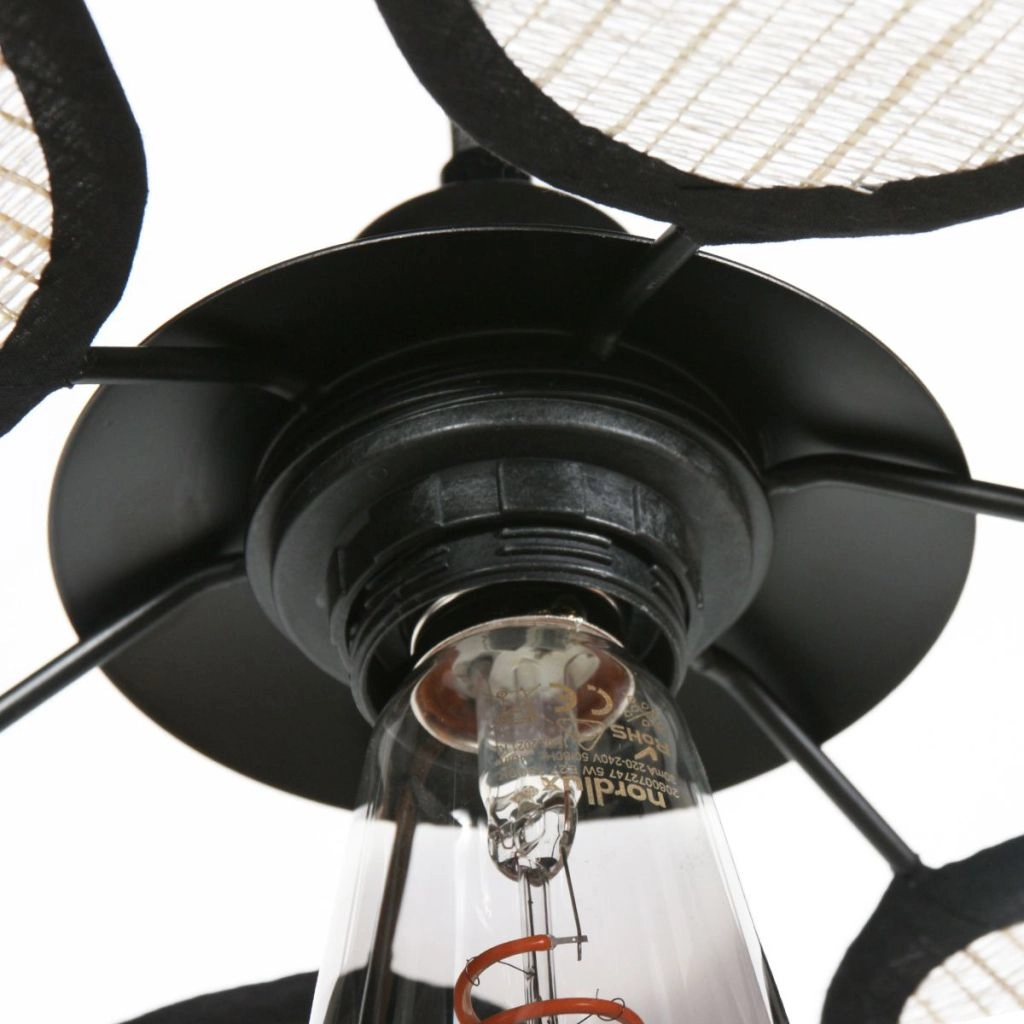Pendant lamp Lumaflora Black Steinhauer 8712746181029
