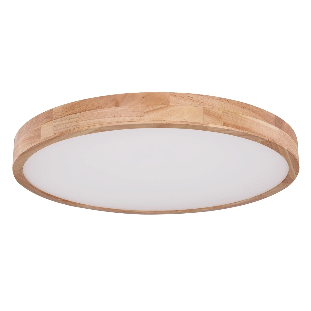 Wooden ceiling light Rainer Scandinavian Ø 60cm Globo 9007371398270