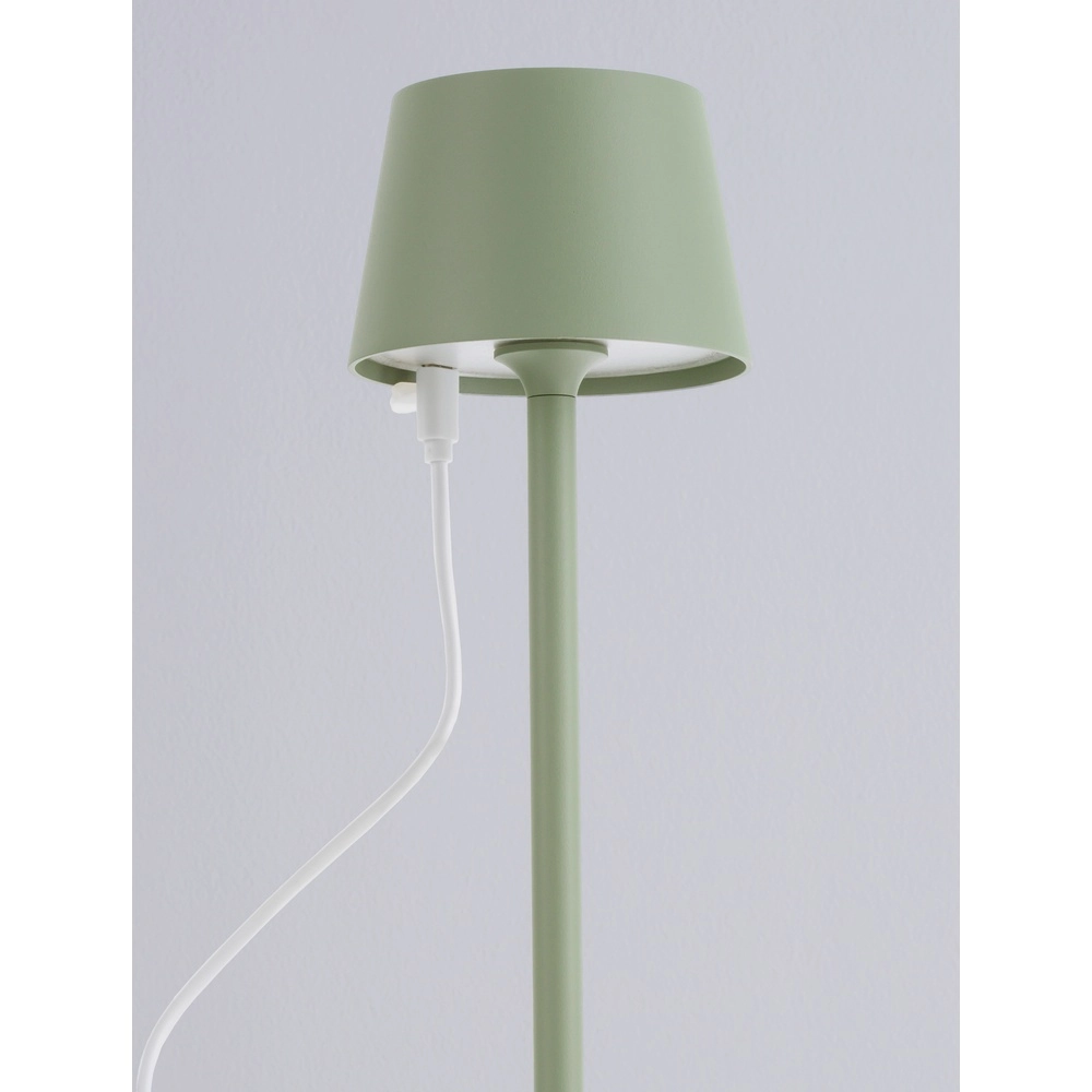 Rechargeable table lamp Deck olive Lyora 5212017449252